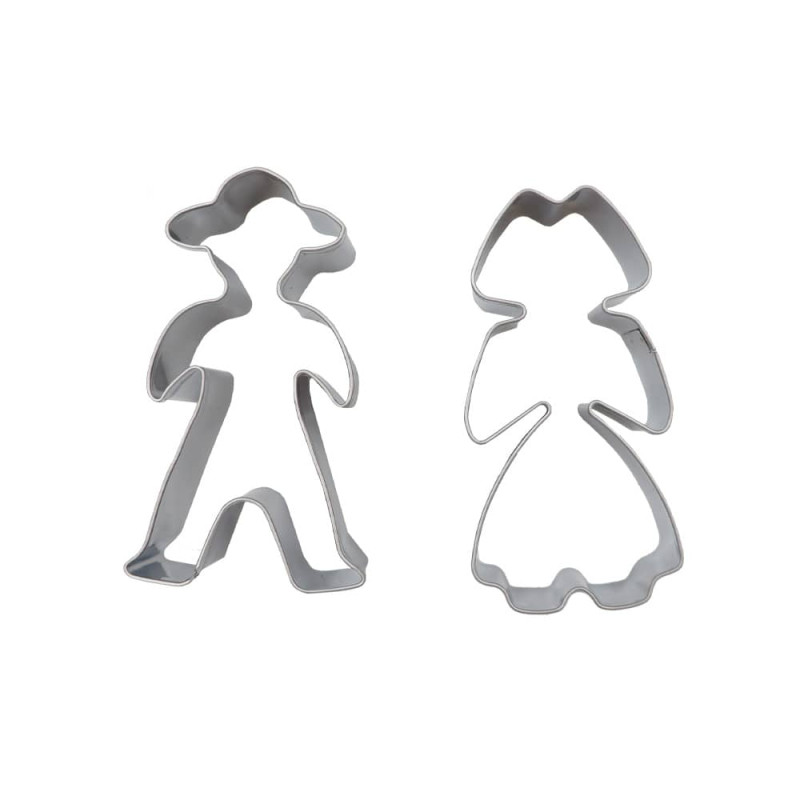 Emporte-pièce Couple d’Alsaciens