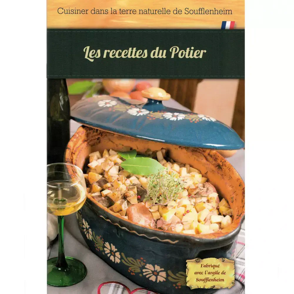Les recettes du Potier, Cuisiner dans la terre naturelle de Soufflenheim – Livret de recettes