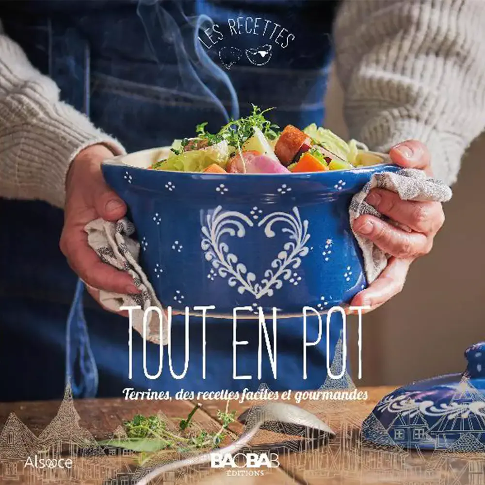 Tout en pot – Terrines, des recettes faciles et gourmandes – Livre de cuisine aux Editions Baobab