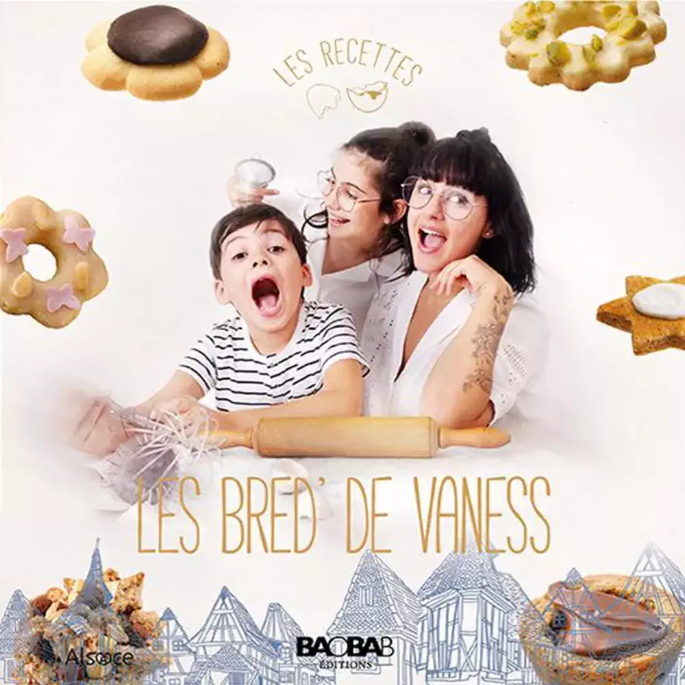 Les Bred’ De Vaness – Livre de cuisine aux Editions Baobab