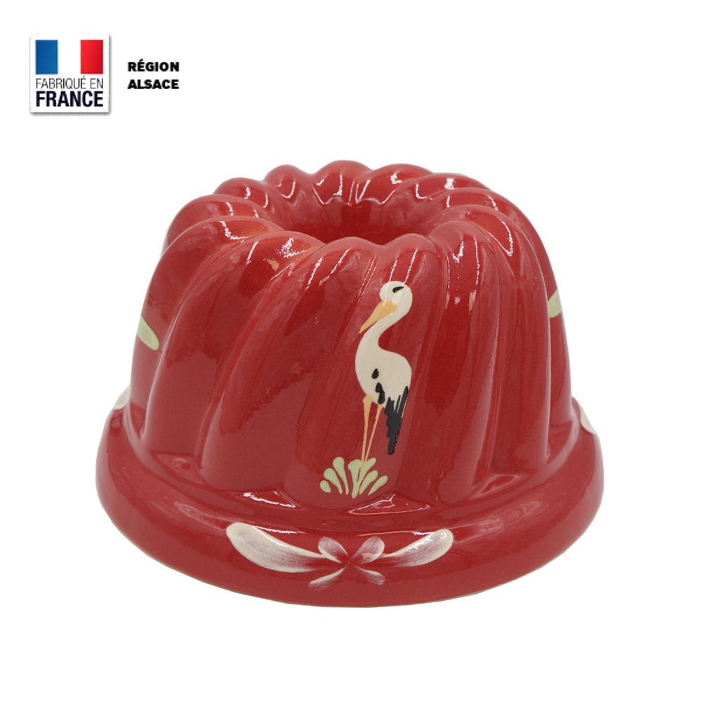 Moule à Kouglof Rouge Cigogne / 20 cm