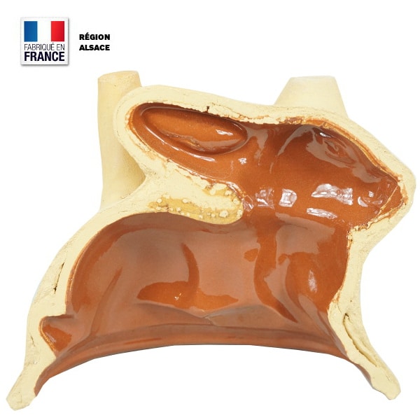 Moule Lapin en terre cuite