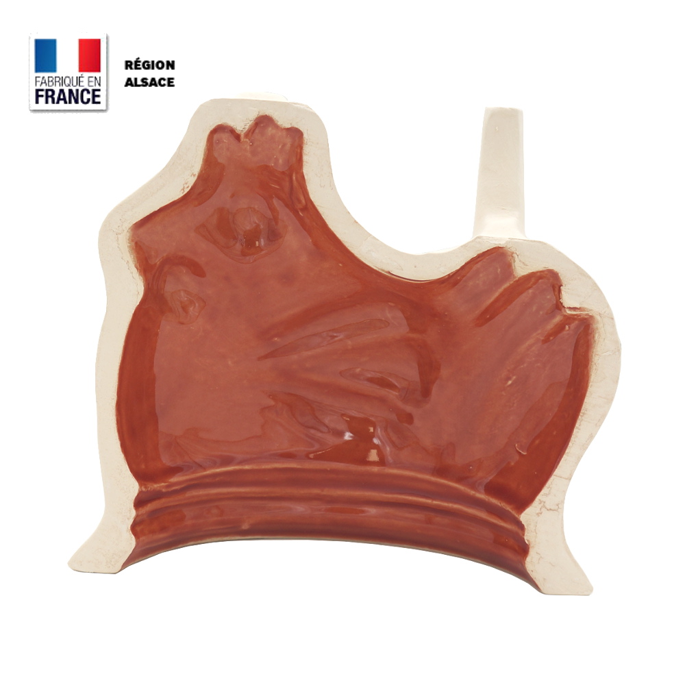 Moule Poule en terre cuite