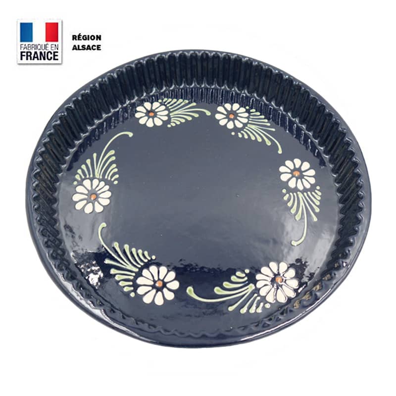 Moule à Tarte Bleu – Marguerites