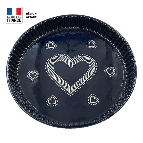 Moule à Tarte Bleu – Coeur