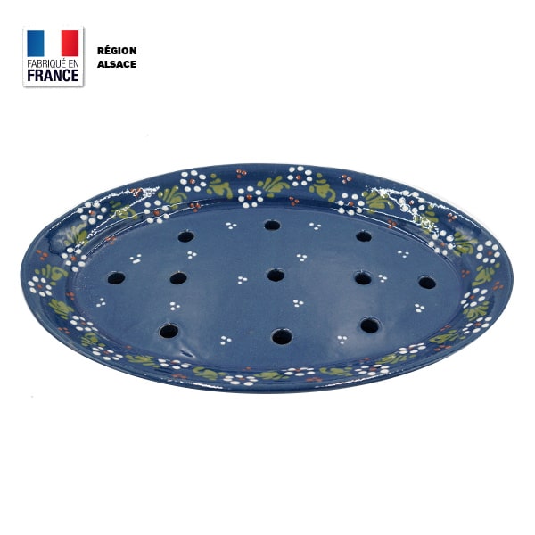 Plat à Asperges Bleu