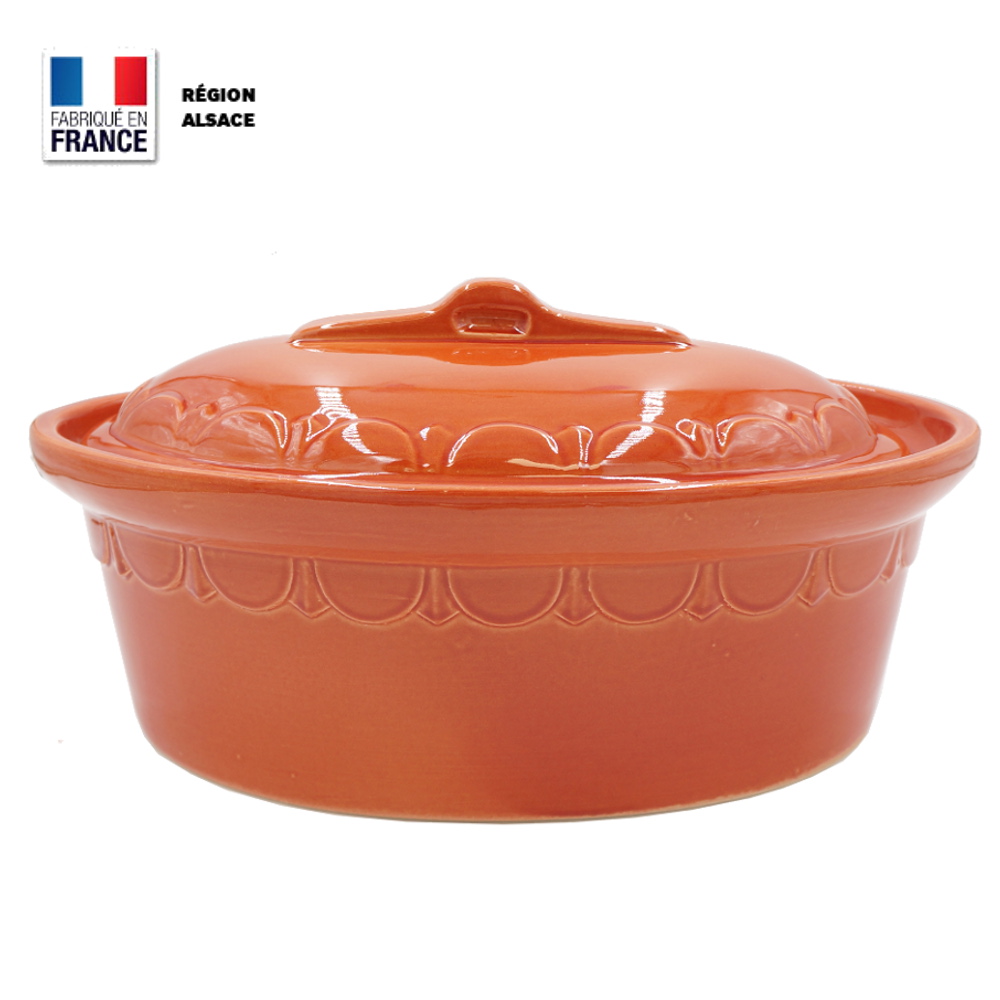 Terrine à Baeckeoffe 7 – 8 personnes – 40 cm
