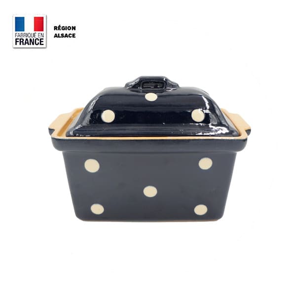 Terrine à Foie Gras – Bleue à pois – 750 g