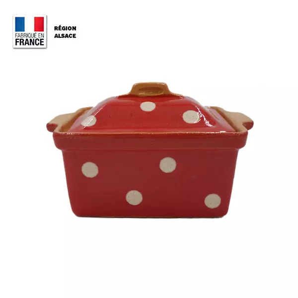 Terrine à Foie Gras – Rouge à pois blancs – 900 g